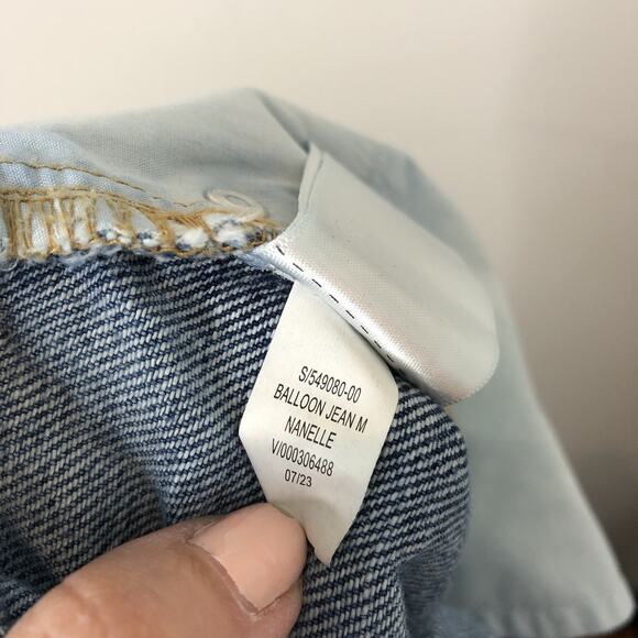 Old Navy Women's Extra High-Rise Medium Wash Balloon Jeans Size 22 - Picture 8 of 9